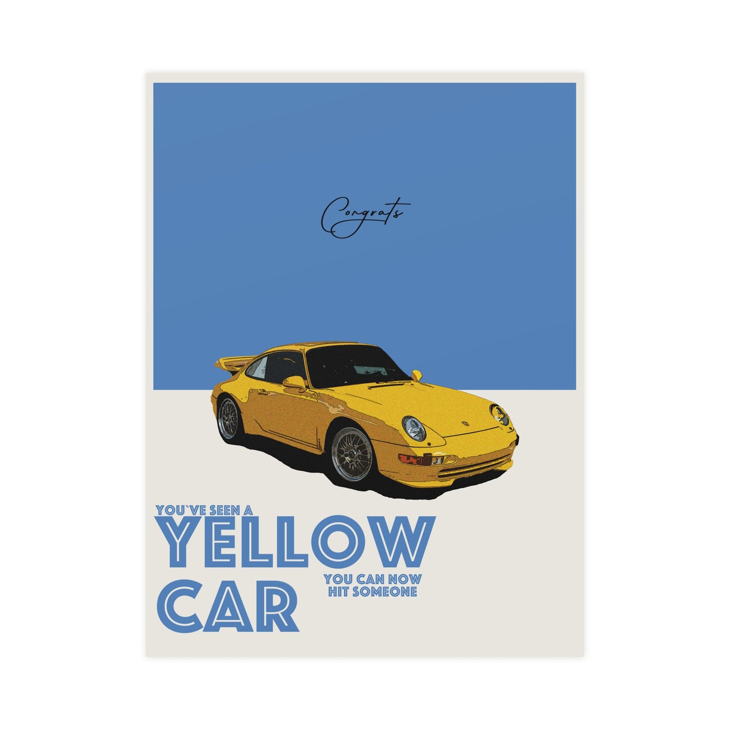 Yellow Car